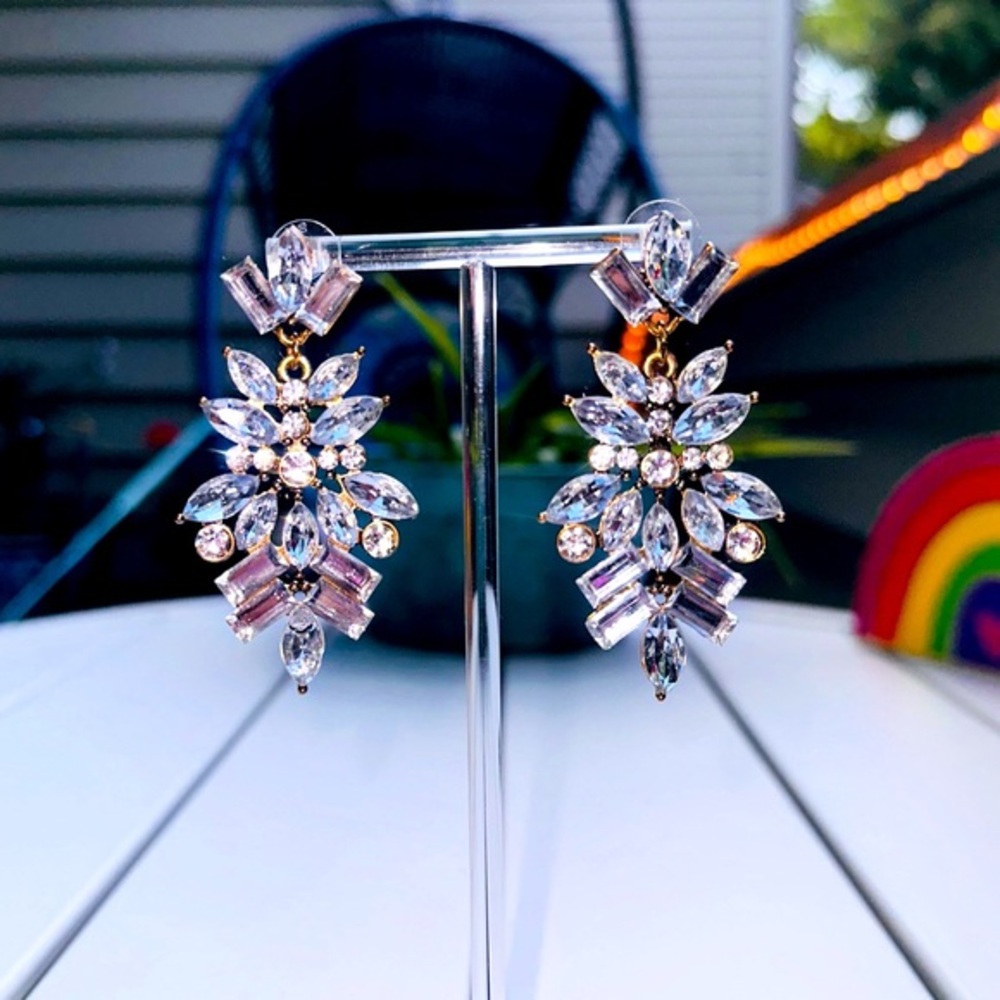 Crystal fashion earrings